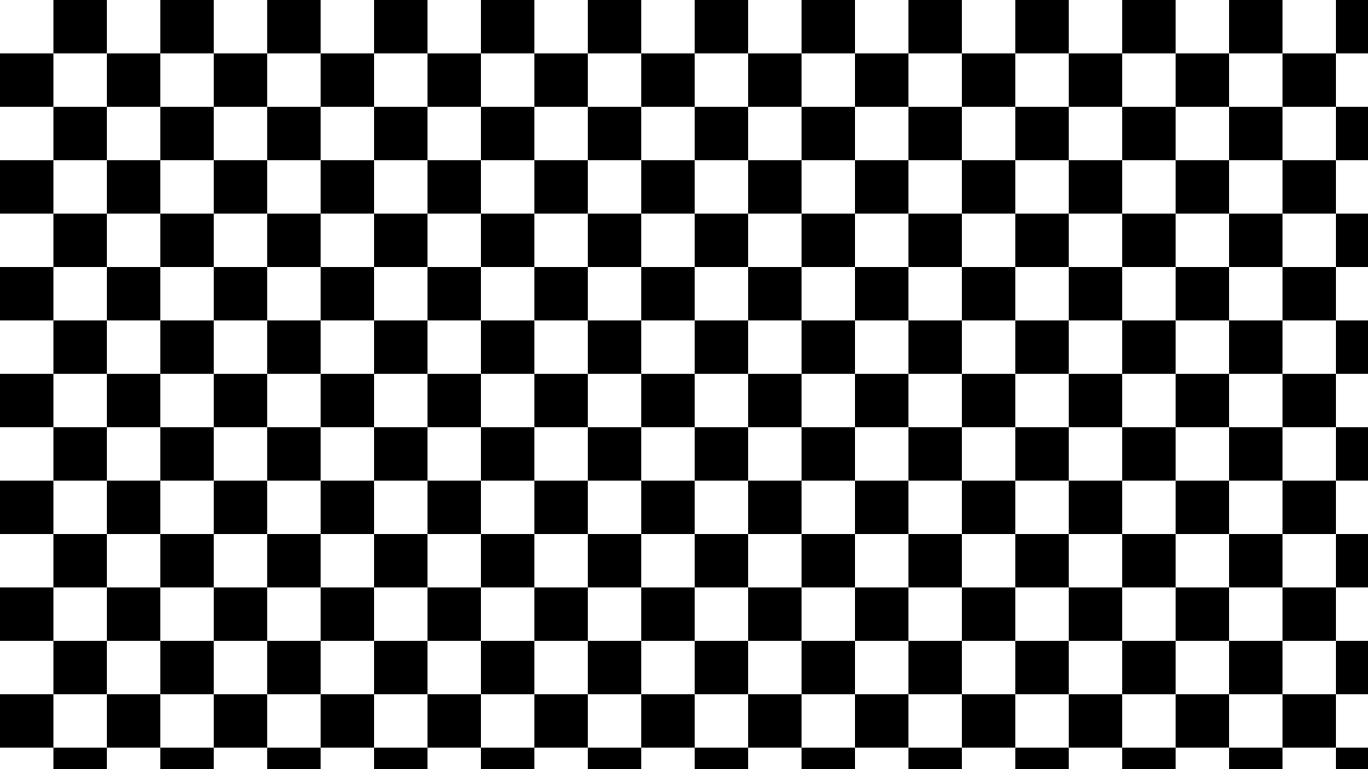 un damier noir et blanc